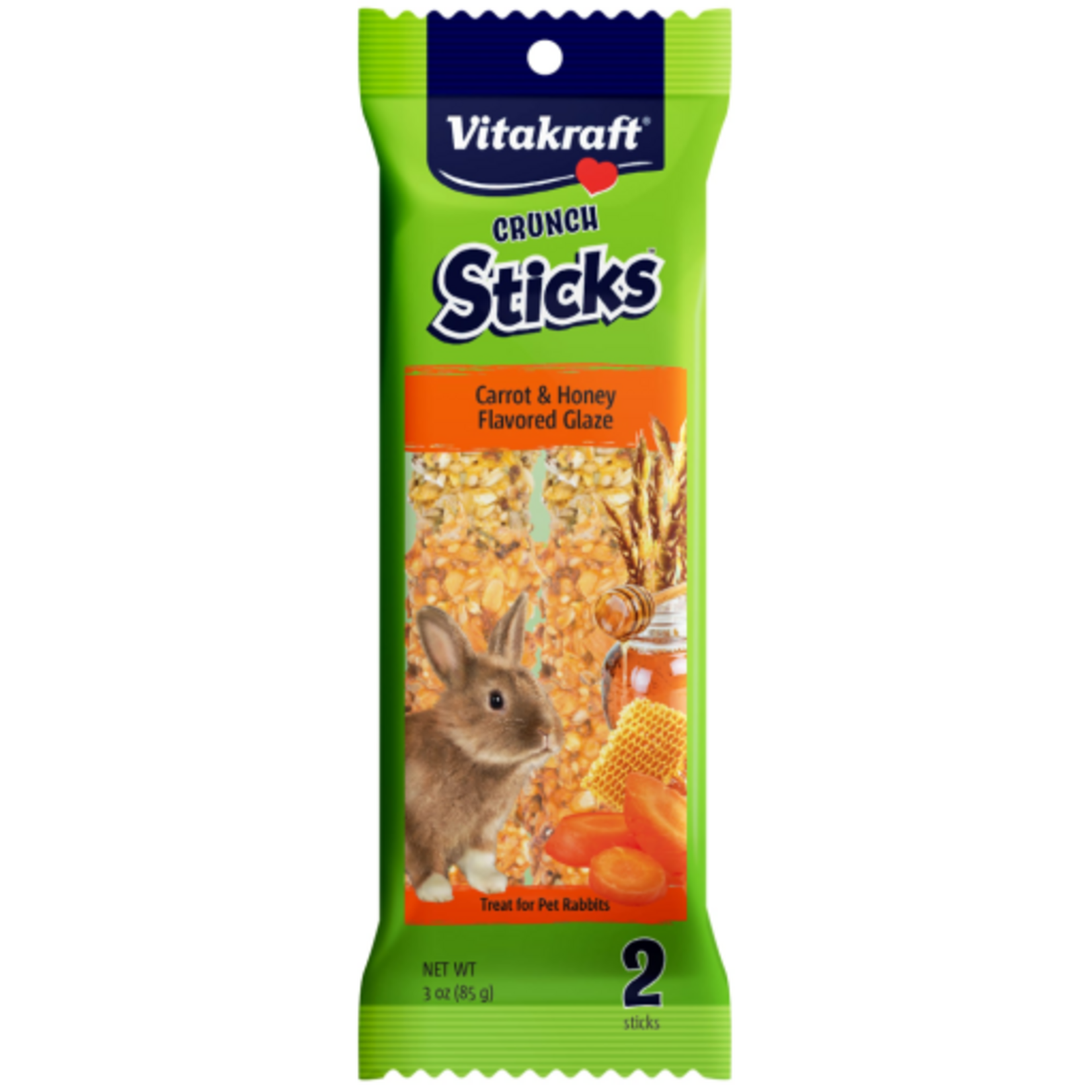 Vitakraft Sun Seed VITAKRAFT RABBIT CRUNCH STICK CARROT