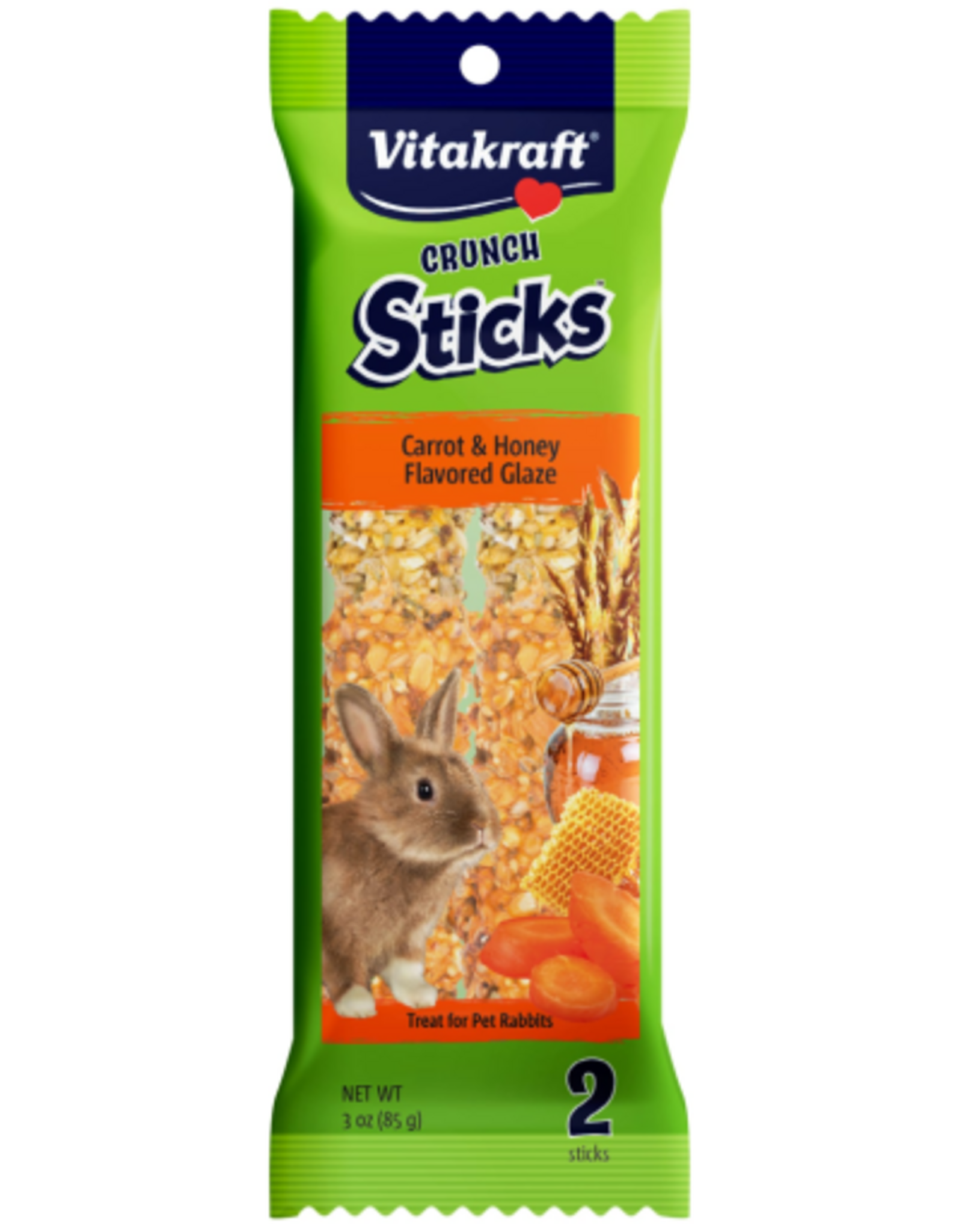 Vitakraft Sun Seed VITAKRAFT RABBIT CRUNCH STICK CARROT