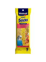 Vitakraft Sun Seed Vitakraft Crunch Sticks Parakeet Treat - Honey Egg and Apple - Variety Pack