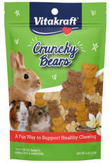 Vitakraft Sun Seed Vitakraft Crunchy Bears Small Animal Treat - Fun  Oven-Baked - 4 oz