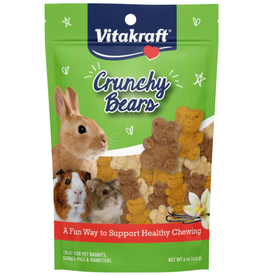 Vitakraft Sun Seed Vitakraft Crunchy Bears Small Animal Treat - Fun  Oven-Baked - 4 oz