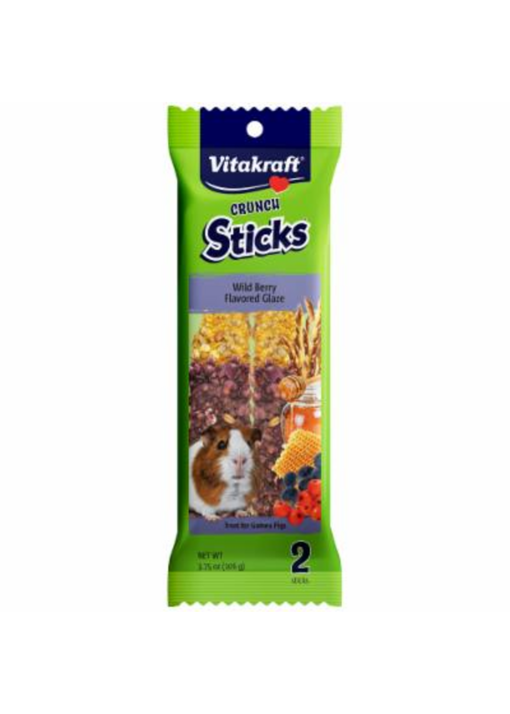 Vitakraft Sun Seed VITAKRAFT GUINEA PIG CRUNCH STICK WILD BERRY & HONEY