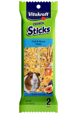 Vitakraft Sun Seed Vitakraft Crunch Sticks Guinea Pig Chewable Treats - Fruit and Honey