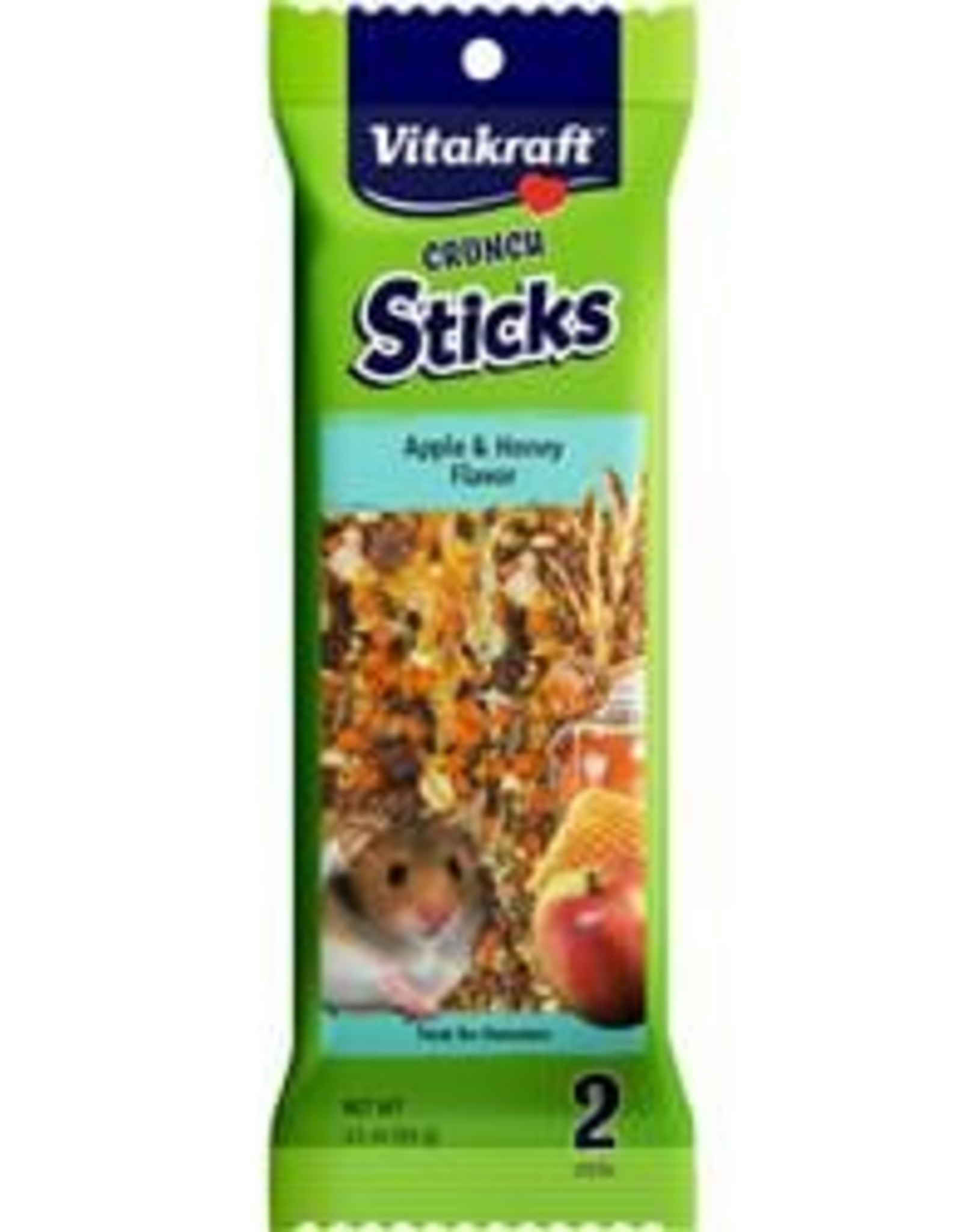 Vitakraft Sun Seed VITAKRAFT HAMSTER CRUNCH STICKS APPLE & HONEY