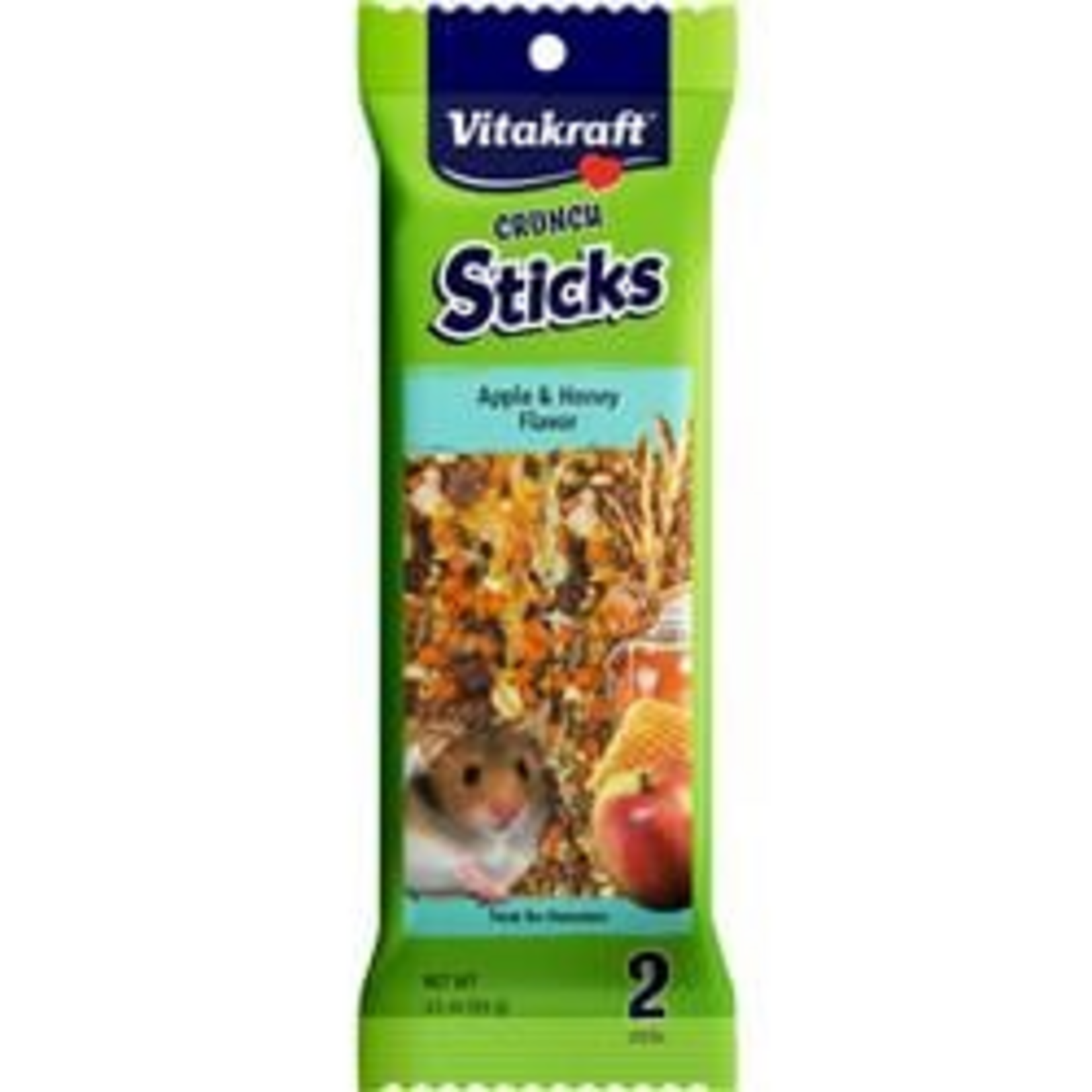 Vitakraft Sun Seed VITAKRAFT HAMSTER CRUNCH STICKS APPLE & HONEY