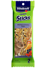 Vitakraft Sun Seed Vitakraft Crunch Sticks Rabbit Treat - Wild Berry and Honey - Rabbit Chew Sticks