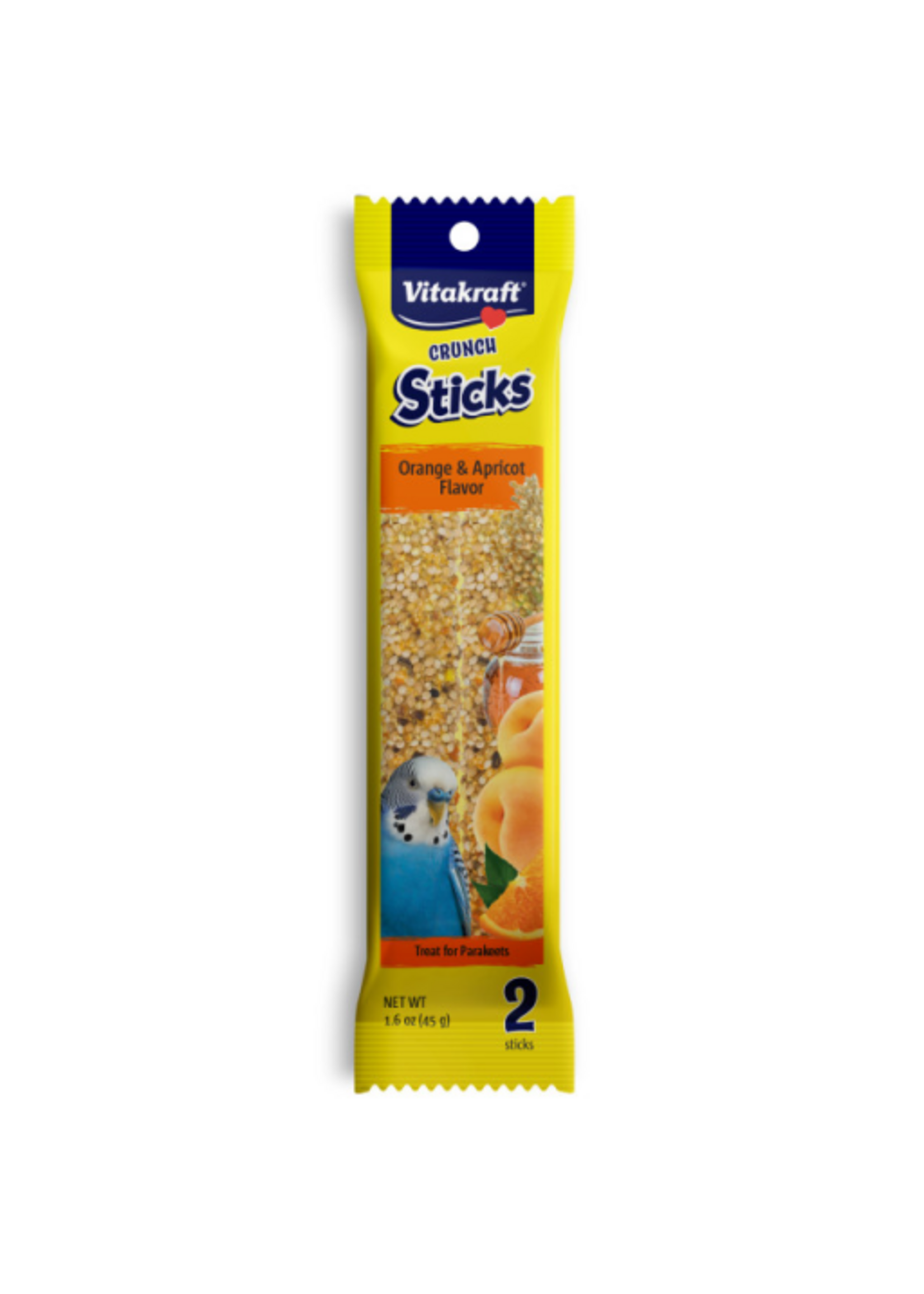 Vitakraft Sun Seed VITAKRAFT PARAKEET CRUNCH STICK ORANGE