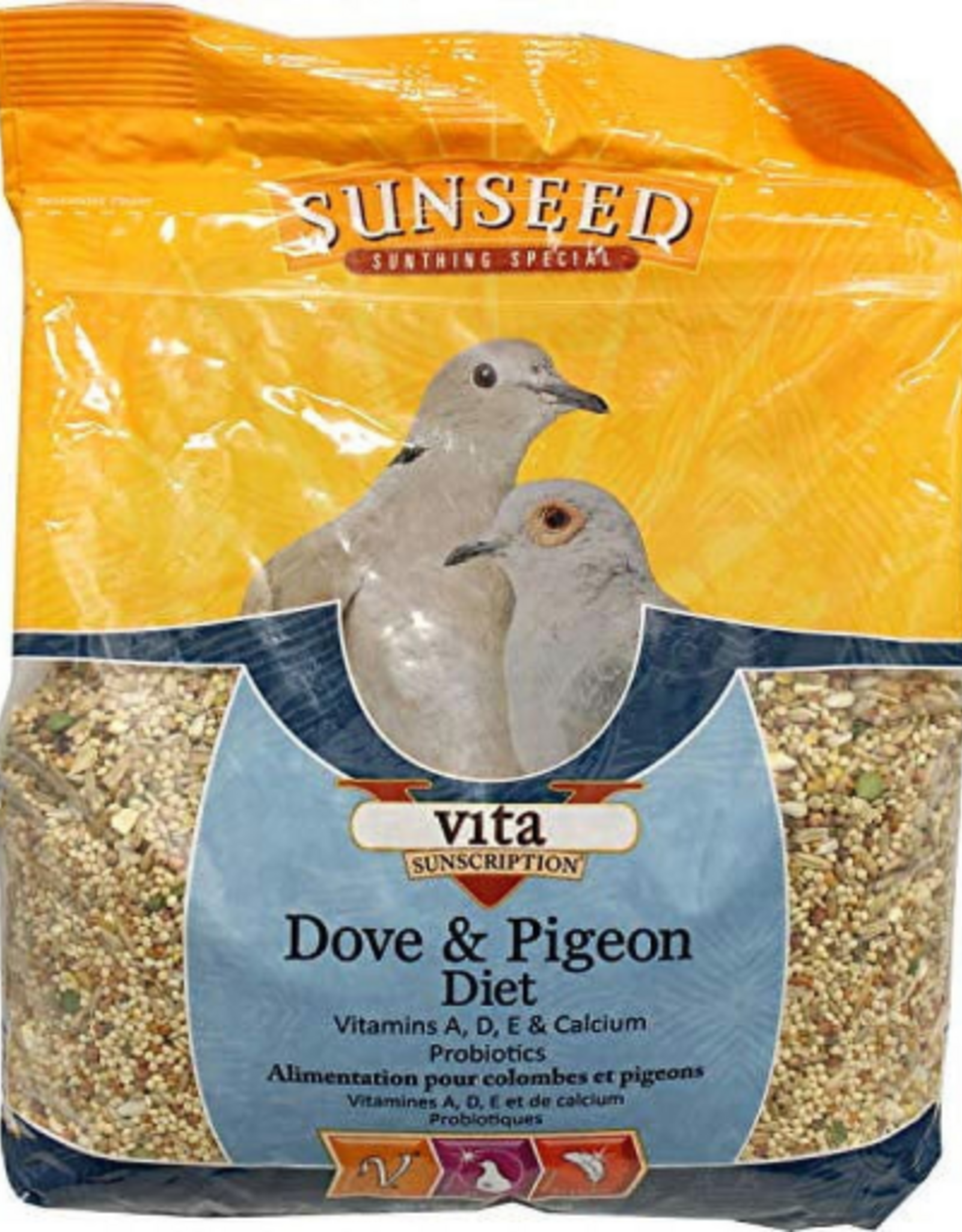 Vitakraft Sun Seed Sunseed Vita Sunscription Dove & Pigeon Diet - 5 lb