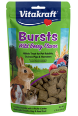 Vitakraft Sun Seed Vitakraft Bursts Small Animal Treats - Wild Berry Snacks - 1.76 oz