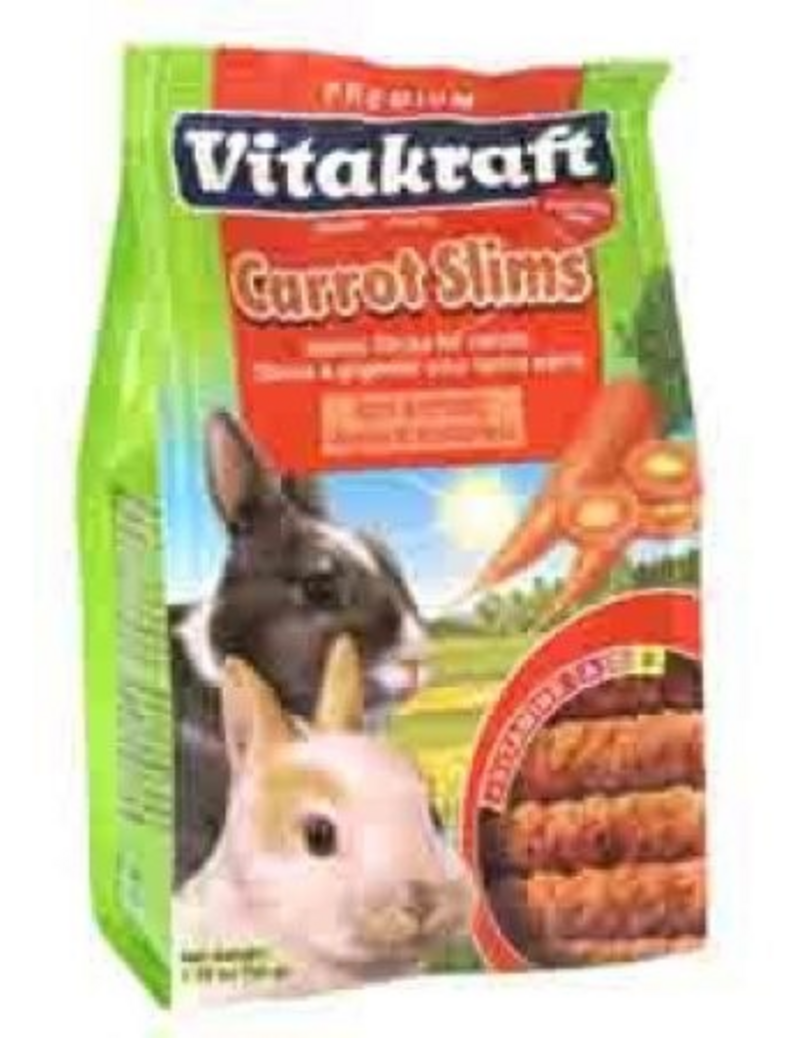 Vitakraft Sun Seed Vitakraft Rabbit Carrot Slims Treat - 1.76 oz.