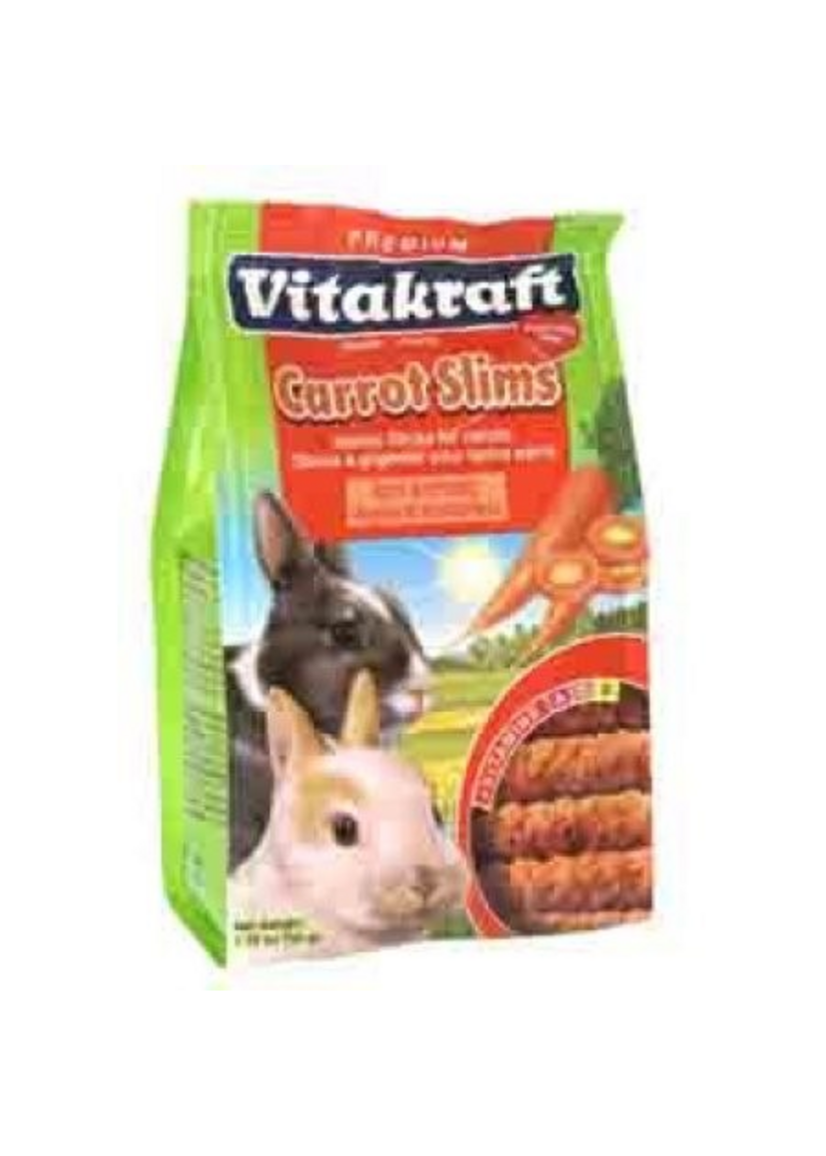 Vitakraft Sun Seed Vitakraft Rabbit Carrot Slims Treat - 1.76 oz.