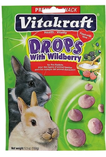 Vitakraft Sun Seed VITAKRAFT RABBIT WILDBERRY DROPS 5.3OZ