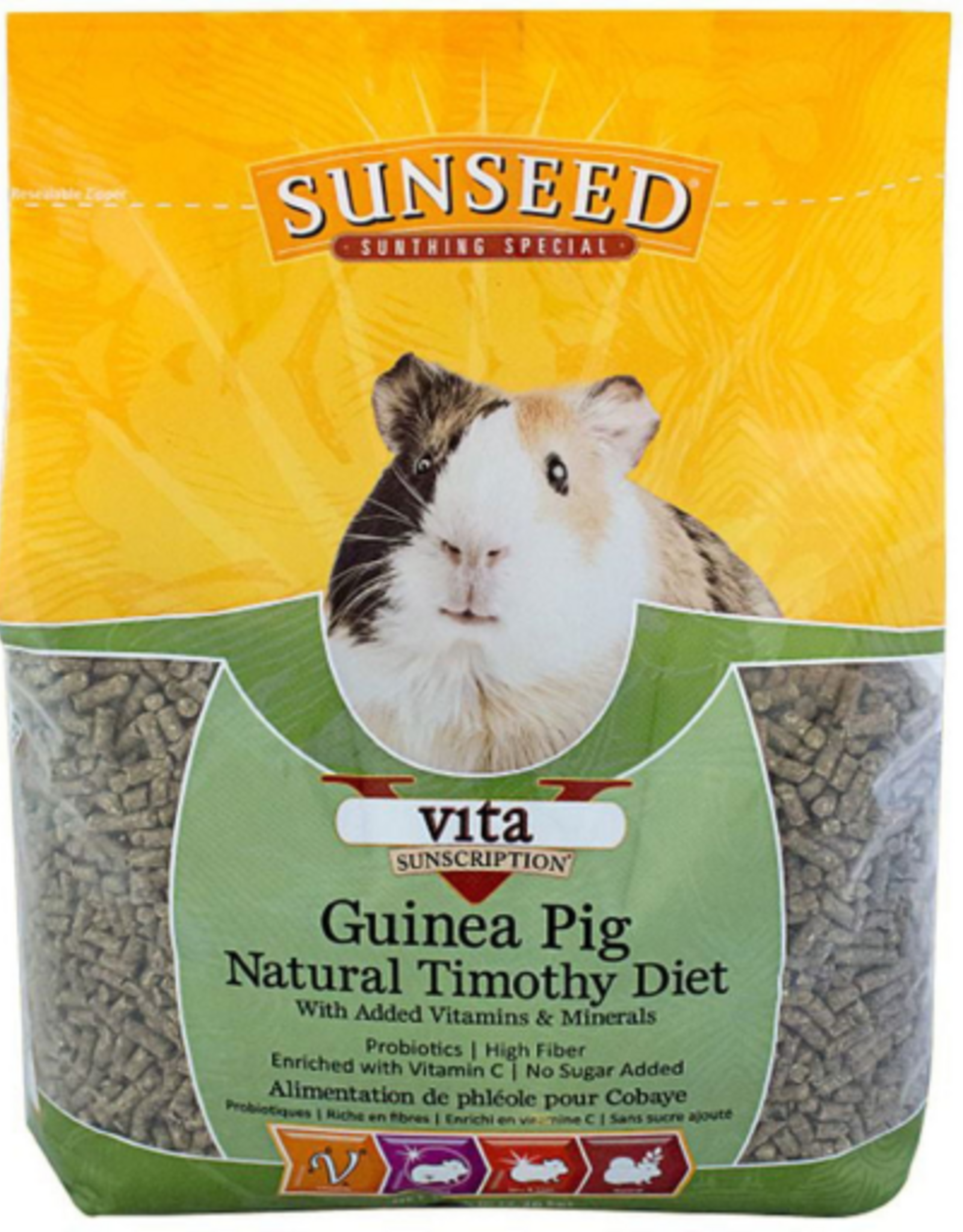 Vitakraft Sun Seed SUNSEED VITA NATURAL TIMOTHY GUINEA PIG 5LBS