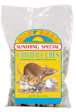 Vitakraft Sun Seed Sunseed Vita Prima Sunscription Critter Cubes Small Animals Food - 2 Lbs