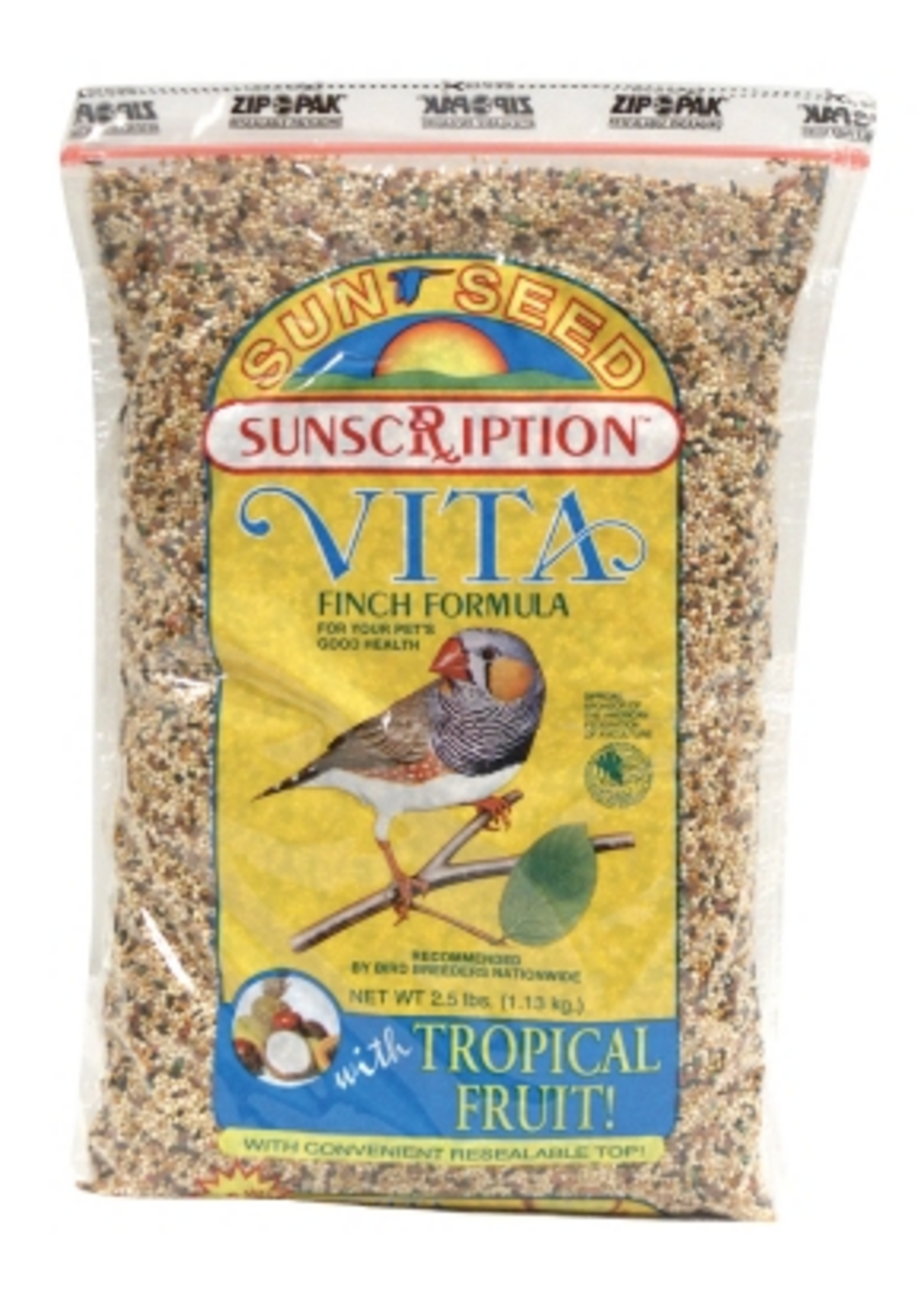Vitakraft Sun Seed SUNSEED VITA FINCH 2.5LBS