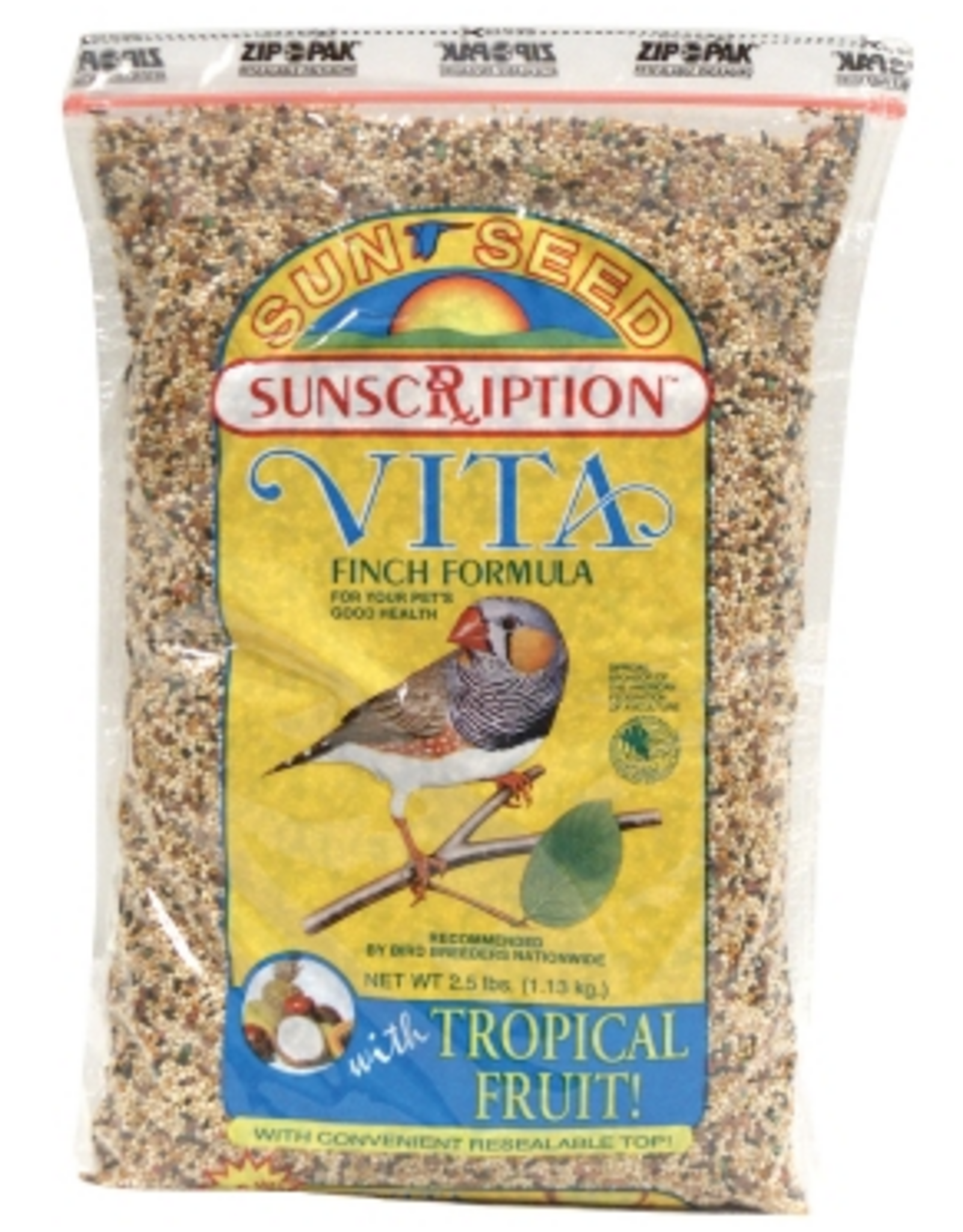 Vitakraft Sun Seed SUNSEED VITA FINCH 2.5LBS