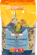 Vitakraft Sun Seed SUNSEED VITA COCKATIEL & LOVEBIRD 2.5LBS