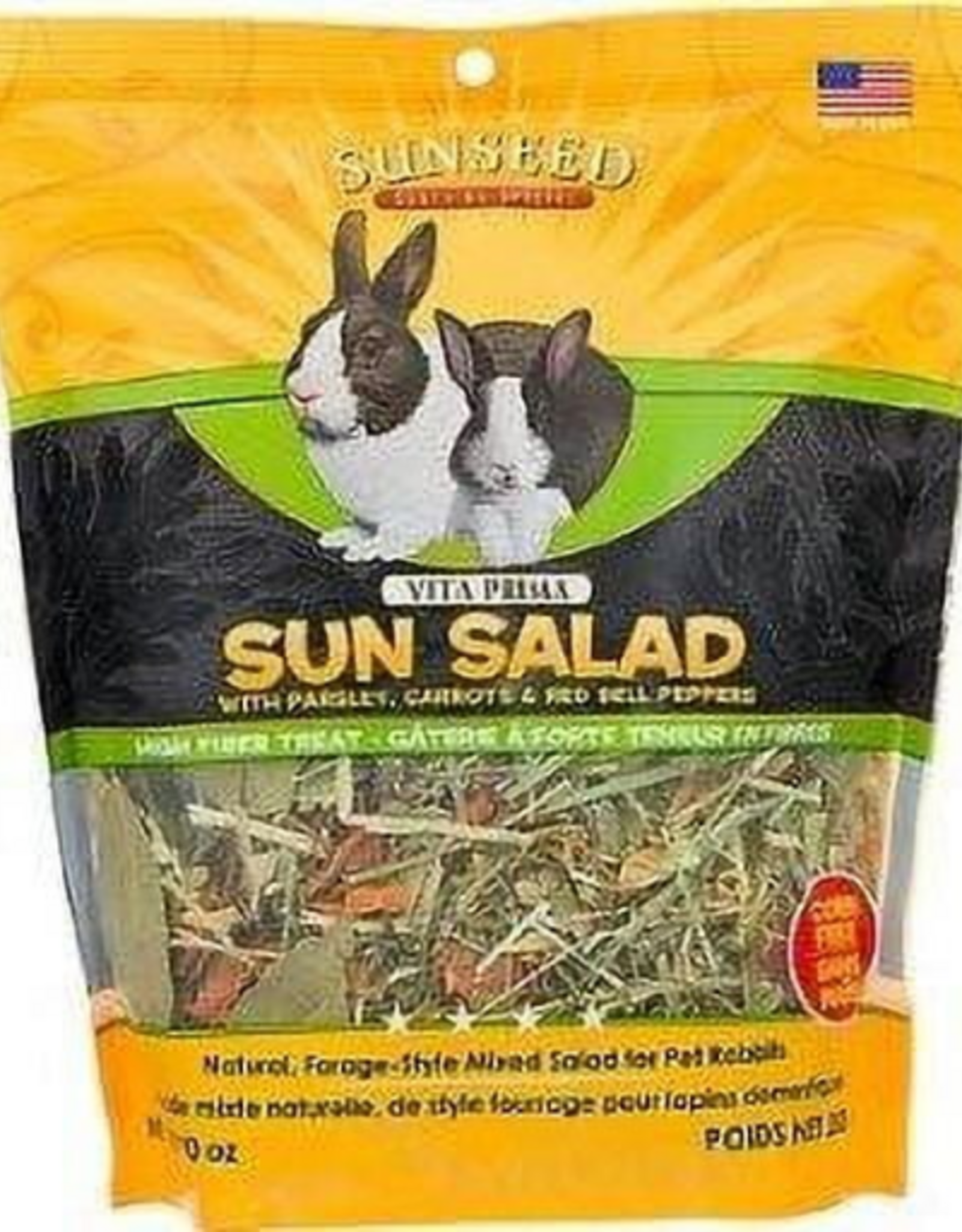 Vitakraft Sun Seed SUNSEED SUN SALAD FORAGING TREAT RABBIT 10OZ