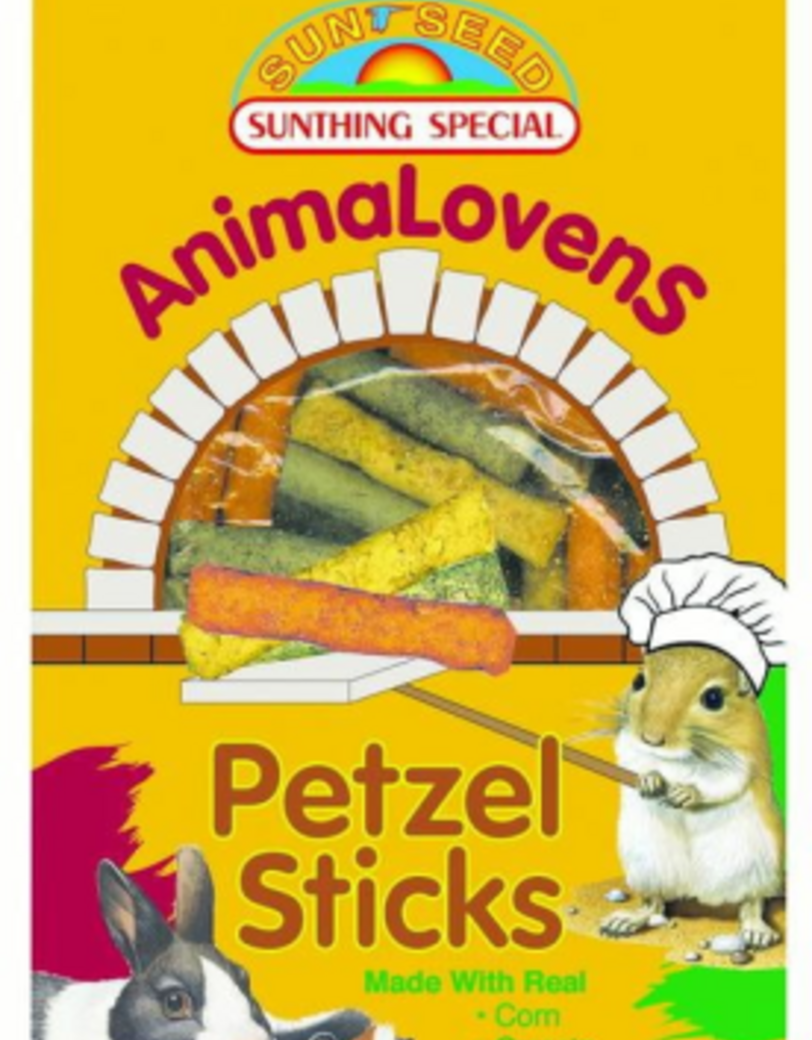 Vitakraft Sun Seed SUNSEED ANIMALOVENS PRETZEL STICKS 3.5OZ