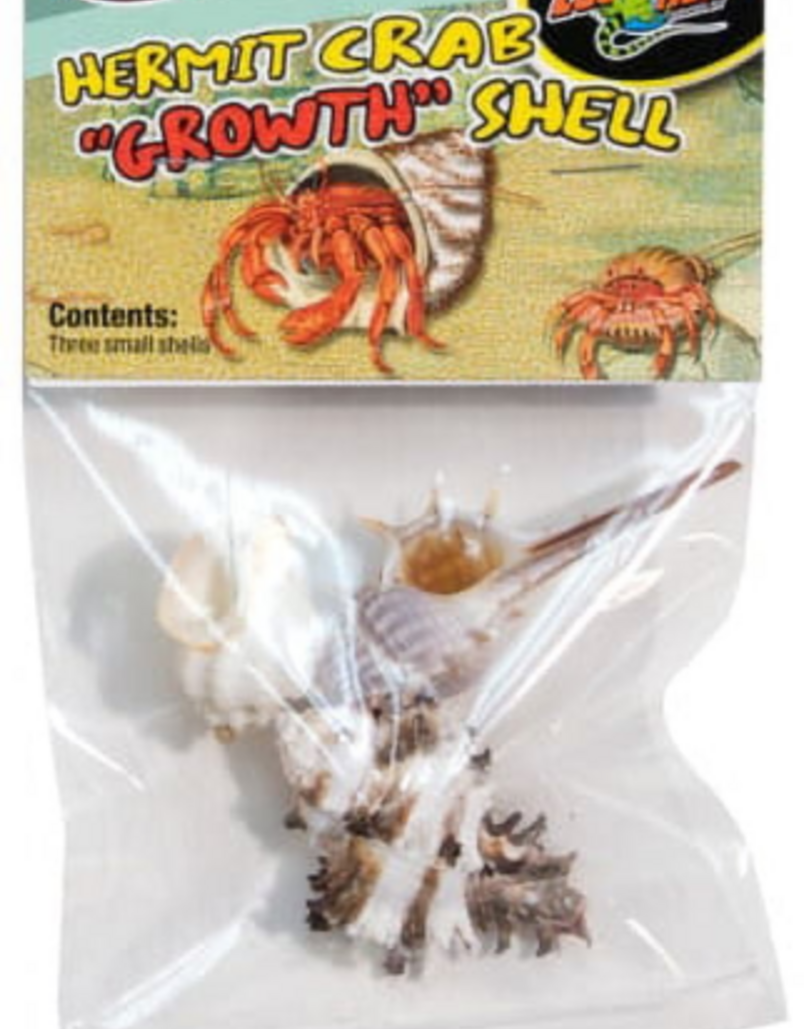Zoo Med Zoo Med Hermit Crab Growth Shell Assorted - Small, 3 Pack