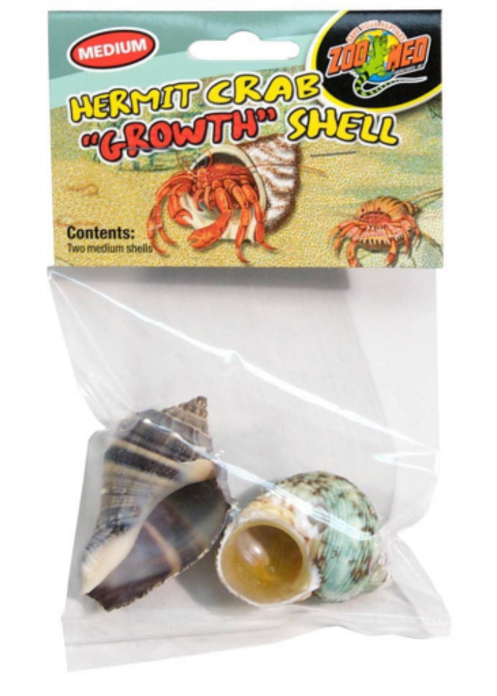 Zoo Med Zoo Med Hermit Crab Growth Shell Medium - 2 pack