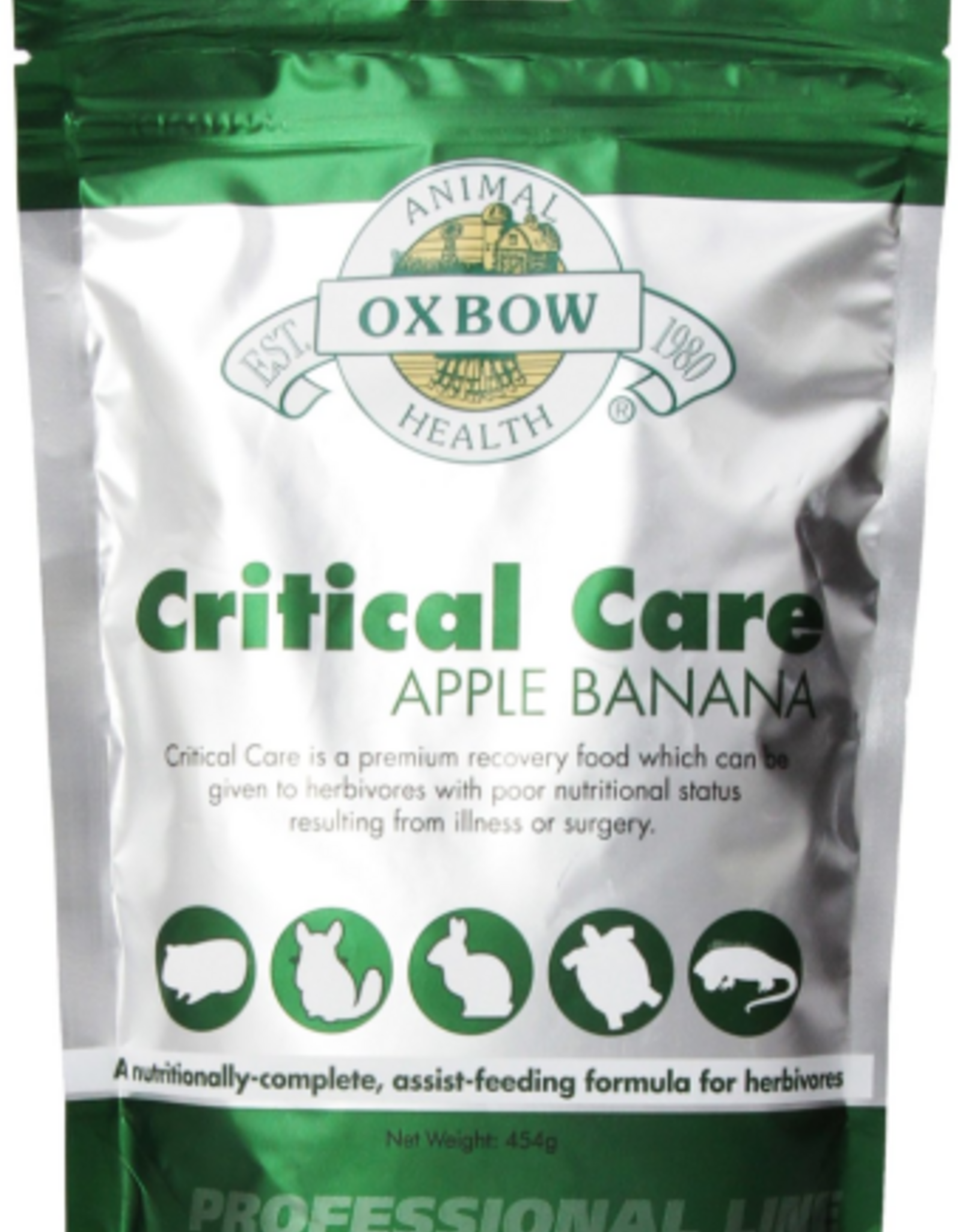 Oxbow OXBOW CRITICAL CARE APPLE/BANANA 1LB
