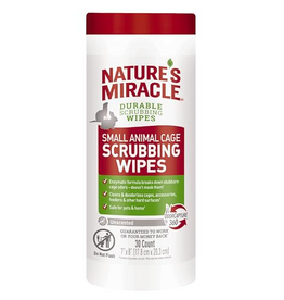 Nature's Miracle Nature's Miracle Small Animal Cage Scrubbing Wipes - 30 Count