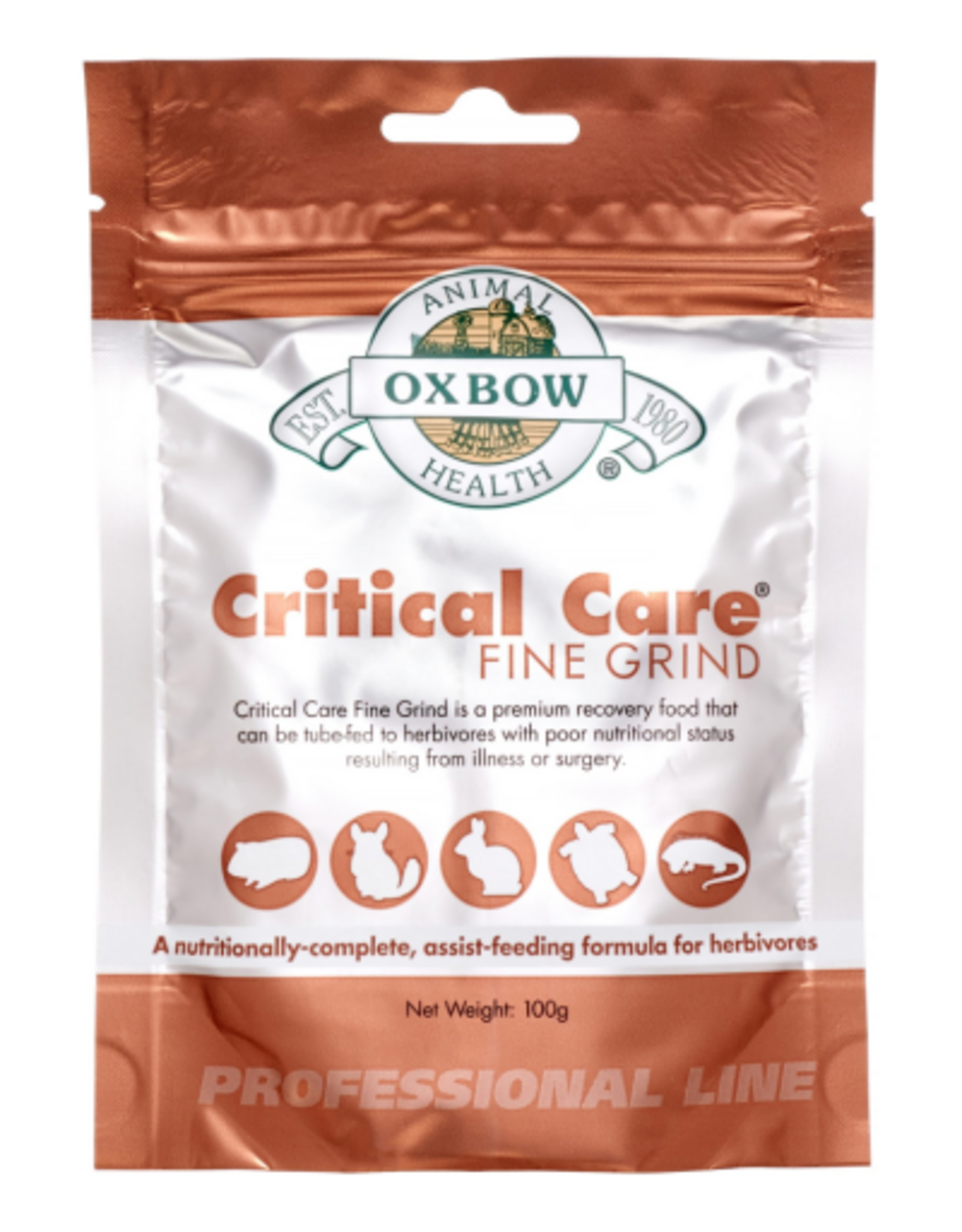 Oxbow Oxbow Critical Care Fine Grind Small Animal Food Papaya - 3.5 oz. (100 g)
