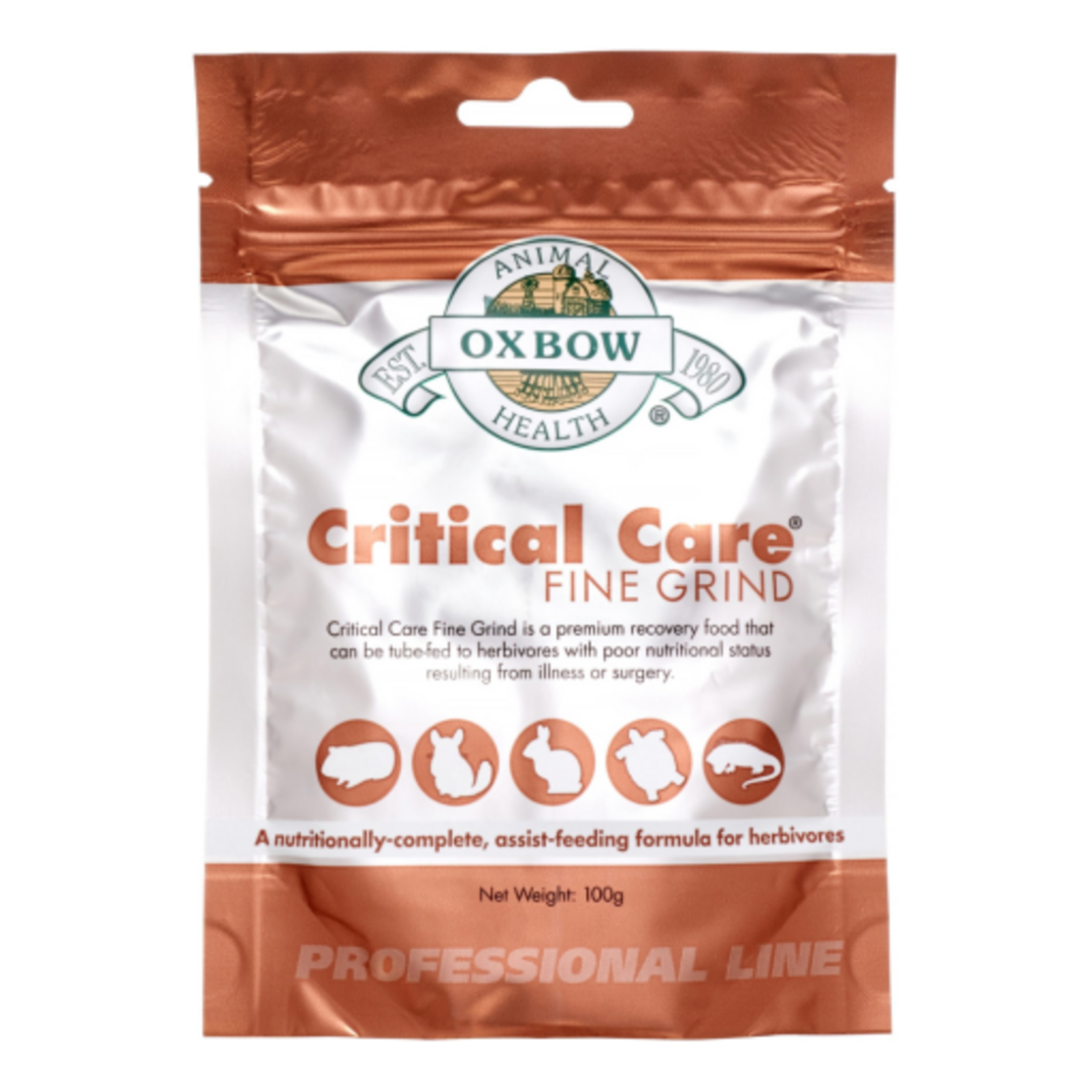 Oxbow Oxbow Critical Care Fine Grind Small Animal Food Papaya - 3.5 oz. (100 g)