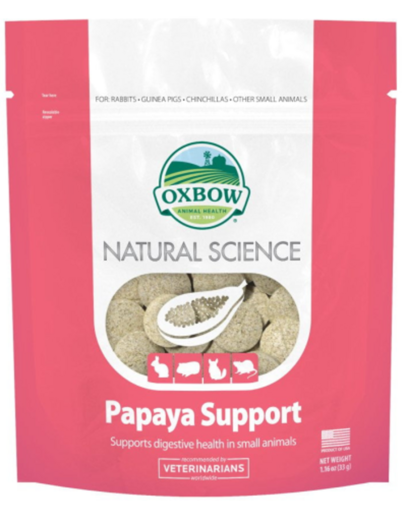 Oxbow Oxbow Natural Science Papaya Supports Digestive Health In Small Animals 1.16-Oz.