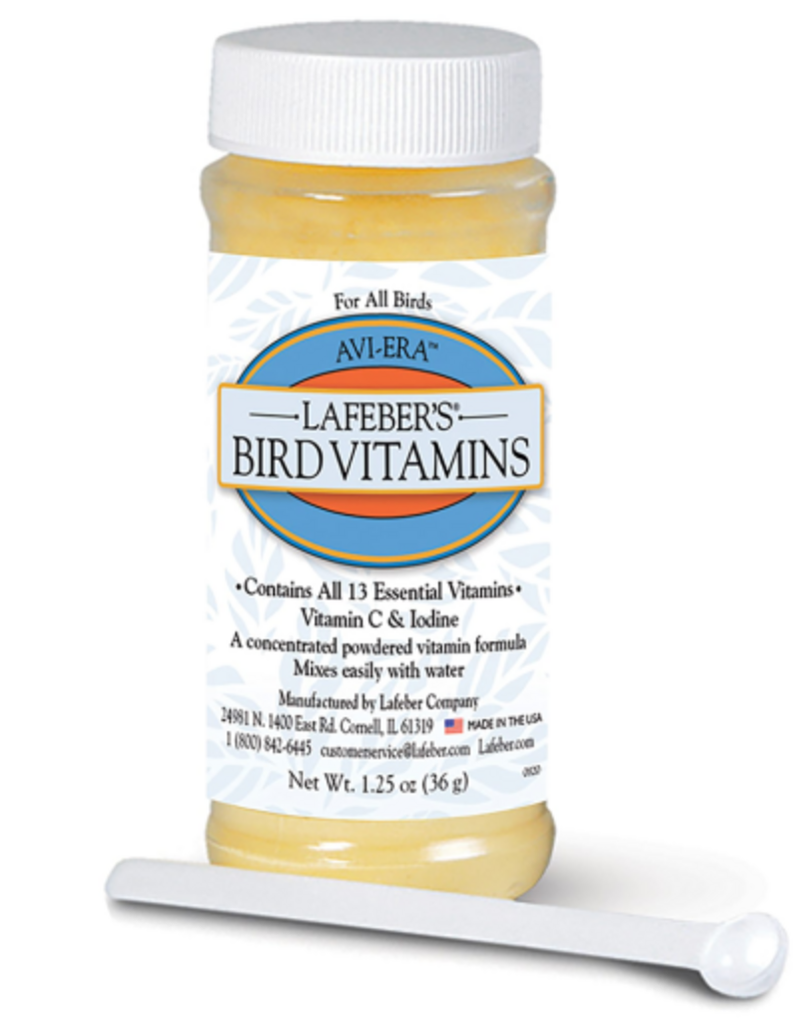 Lafeber Lafeber Avi-Era Bird Vitamins for All Birds - 1.25 oz
