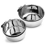 Ethical Pet Spot Dishes Stainless Steel Coop Cup with Bolt - 20 oz
