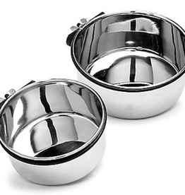 Ethical Pet Spot Dishes Stainless Steel Coop Cup with Bolt - 20 oz