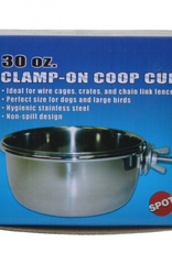 Ethical Pet Spot Stainless Steel Coop Cup with Bolt Clamp - 30 oz
