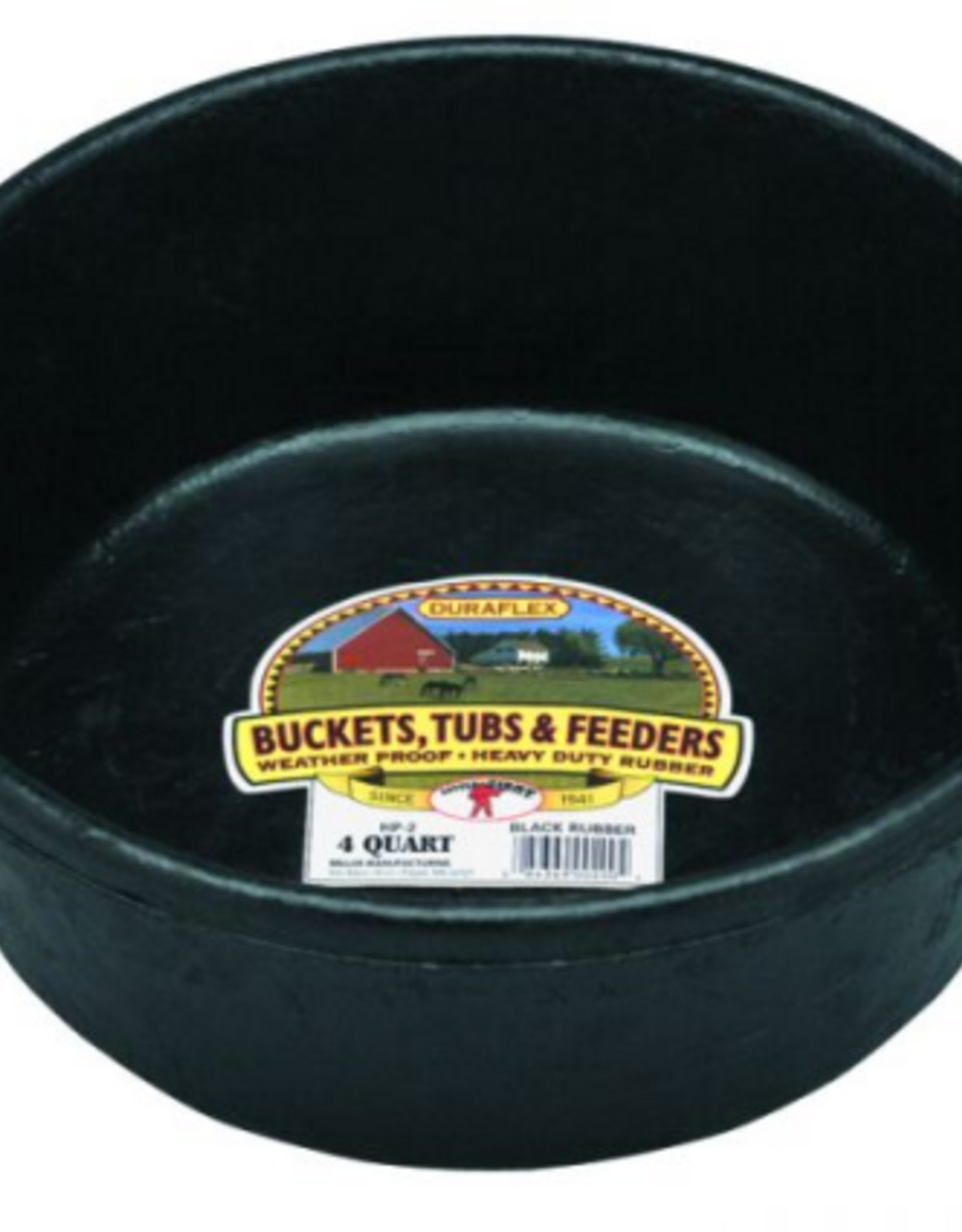 Miller Miller Manufacturing 4qt Rubber Feed Pans