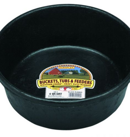 Miller Miller Manufacturing 4qt Rubber Feed Pans