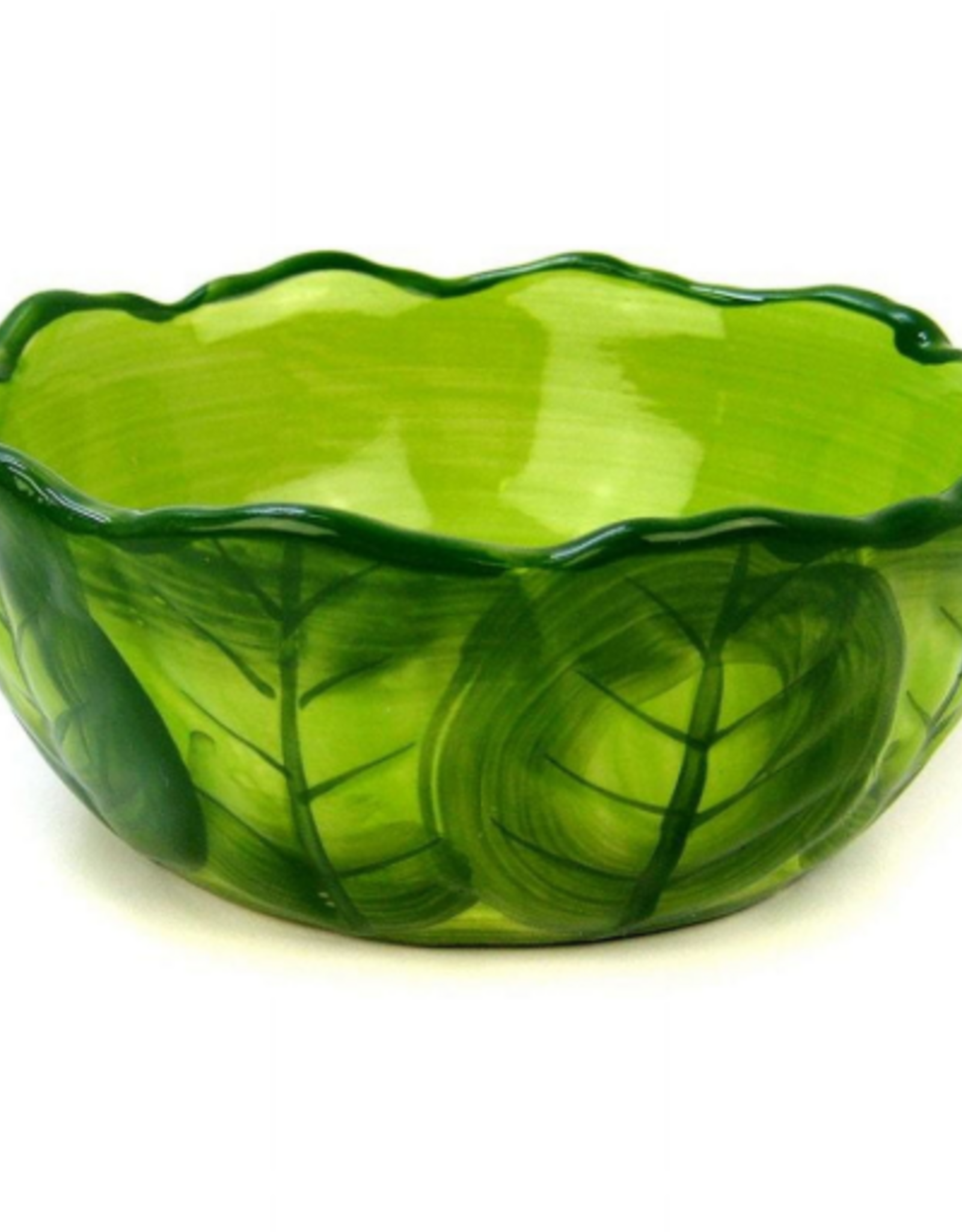 Kaytee Kaytee Vege-T-Bowl Cabbage Design Medium Food Dish For Small Animals - 16 oz