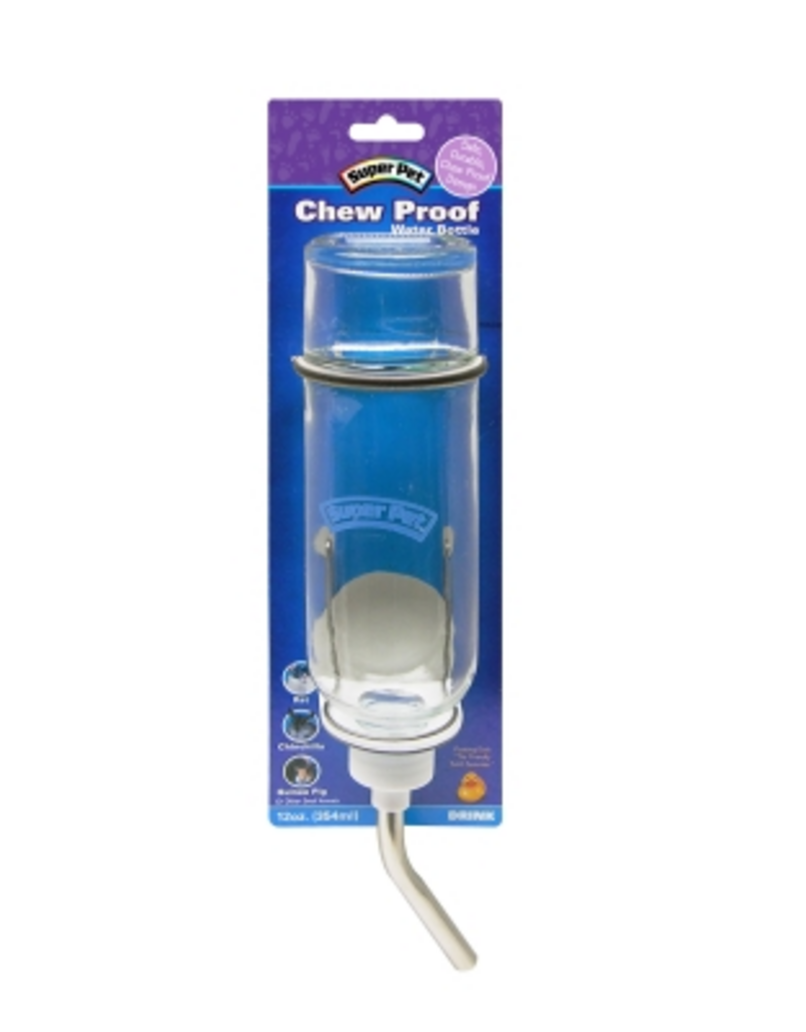 Kaytee Kaytee BOTTLE WATER CHEW-PROOF - 12 OZ