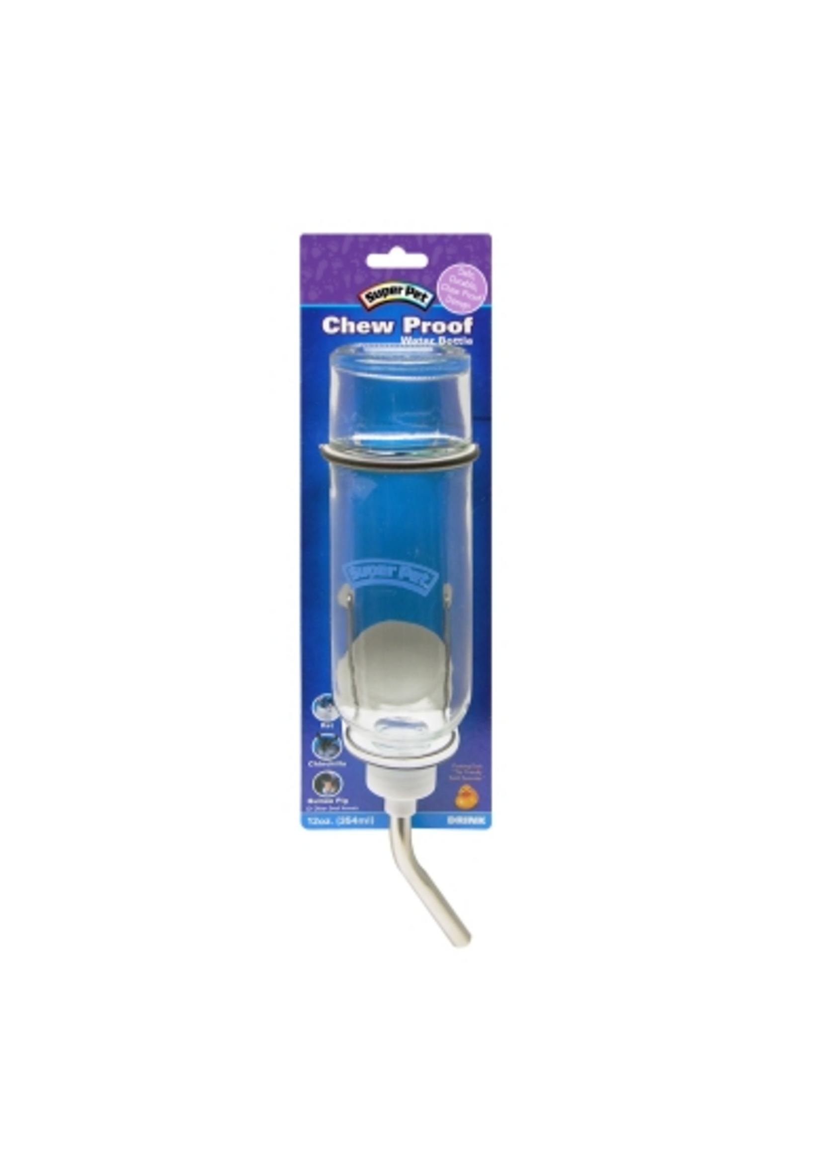 Kaytee Kaytee BOTTLE WATER CHEW-PROOF - 12 OZ
