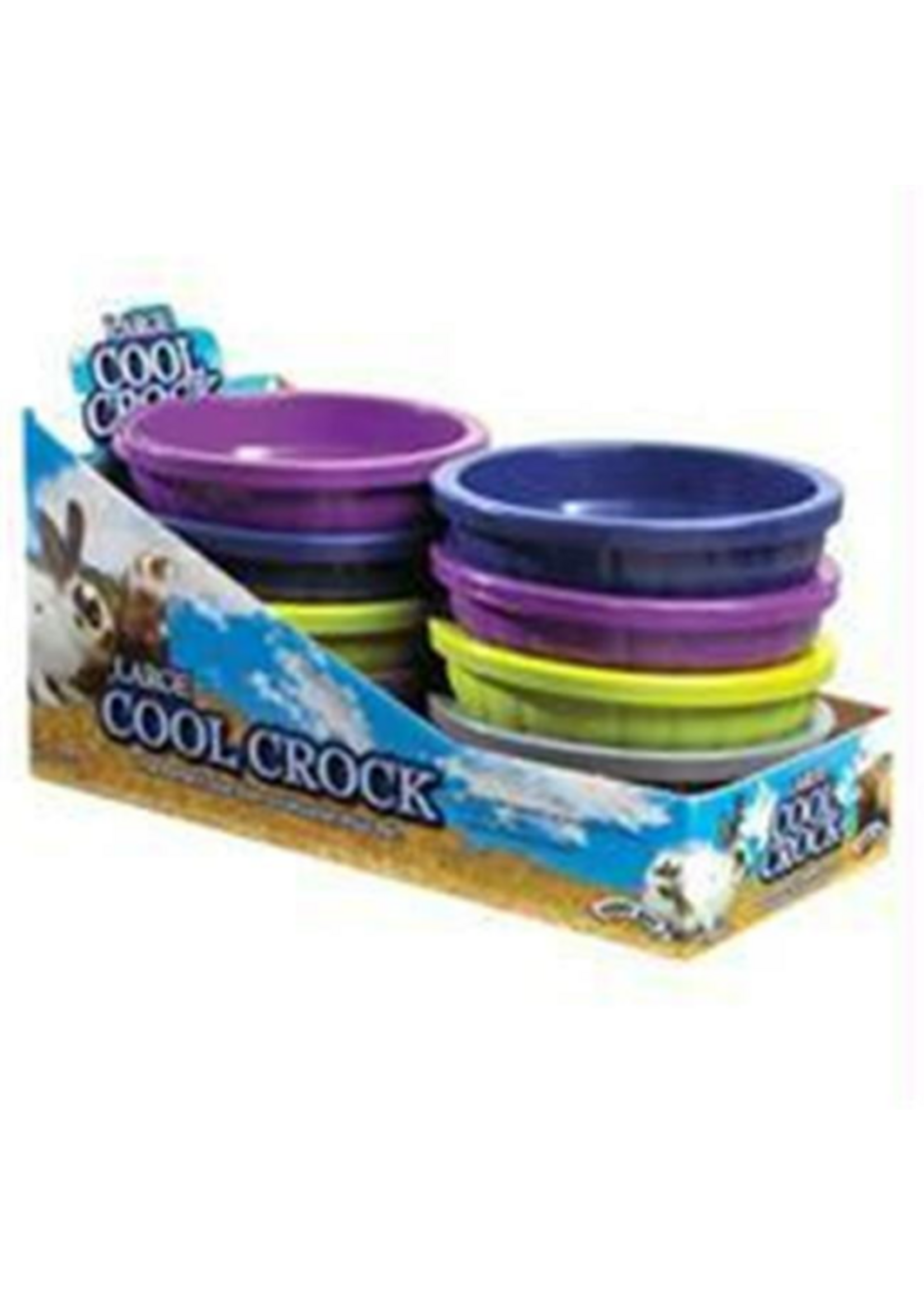 Kaytee Kaytee Cool Crock Small Pet Bowl Assorted Colors