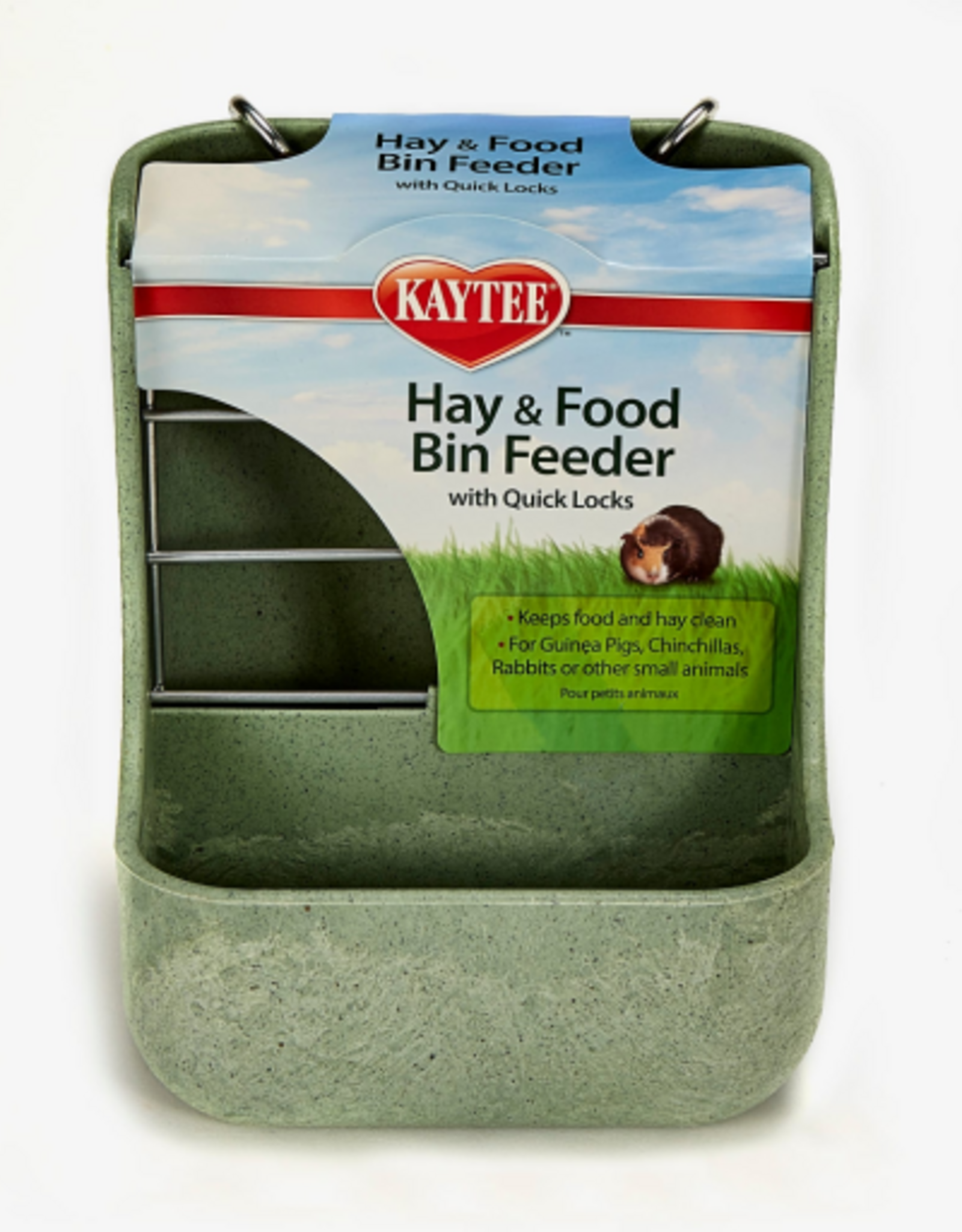 Kaytee Kaytee Hay & Food Bin Feeder With Quick Locks For Small Animals