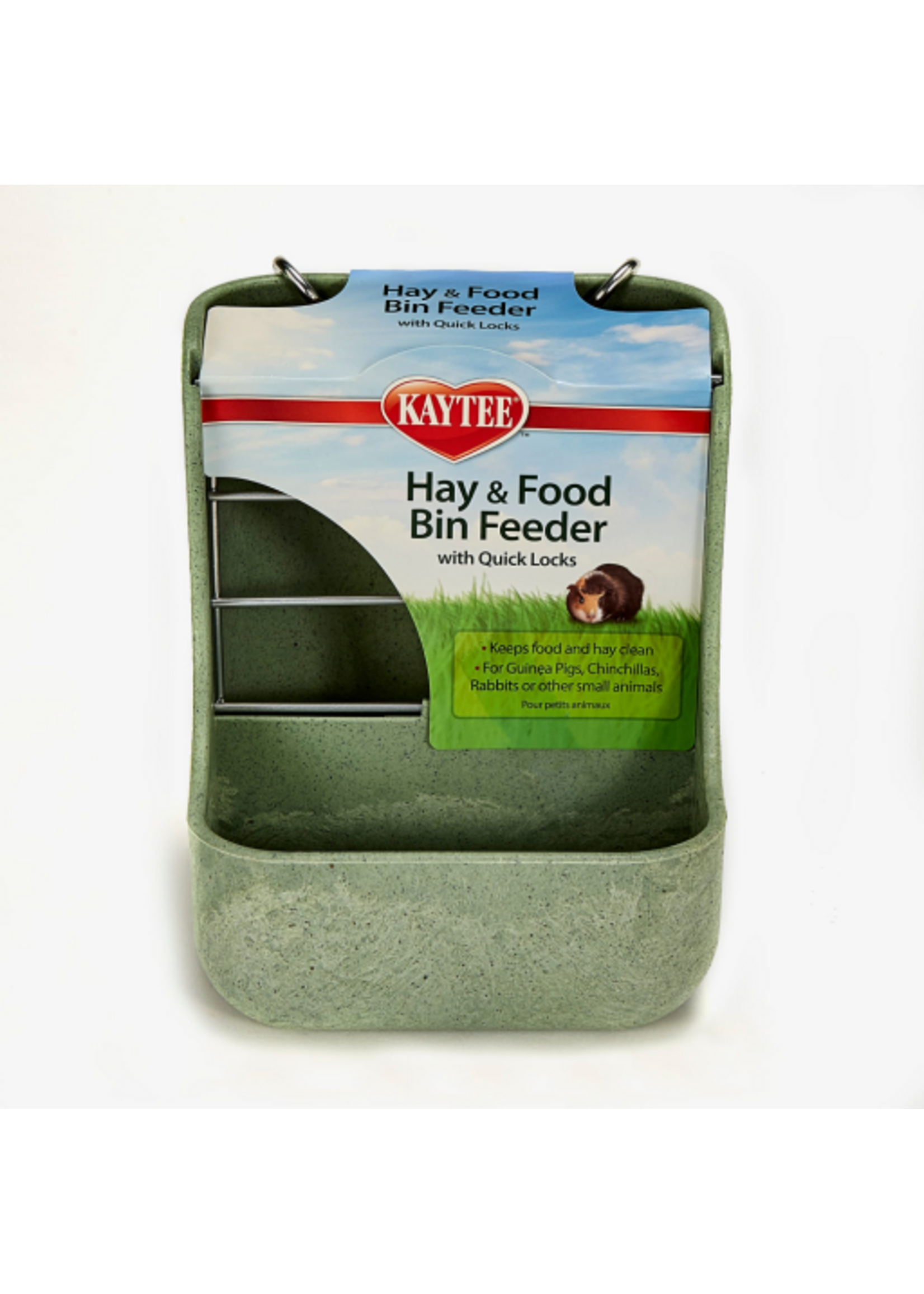 Kaytee Kaytee Hay & Food Bin Feeder With Quick Locks For Small Animals