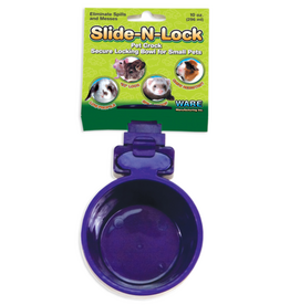 Ware Ware Plastic Slide-N-Lock Small Pet Crock - 10 oz