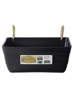 Miller Little Giant 4.5 Quart Heavy Duty Feed Trough Bucket Fence Feeder  Black