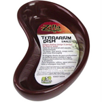 Zilla Zilla Kidney Shaped Terrarium Dish - Food or Water - Small - 4" Long - (Assorted Colors)