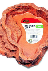 Zilla Zilla Terraced Dish for Food or Water for Reptiles - Large
