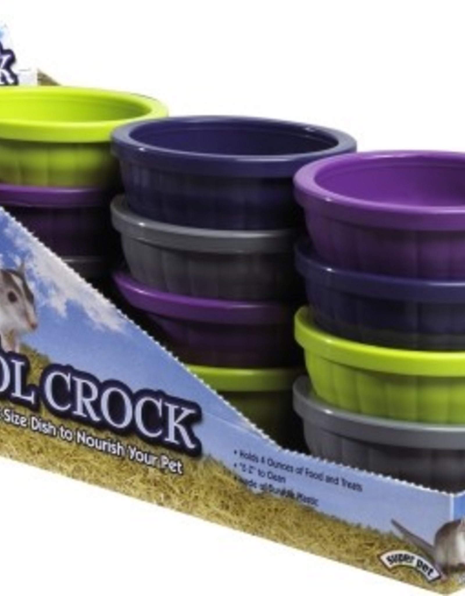 Kaytee Kaytee Cool Crock Small Pet Bowl Assorted Colors