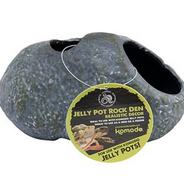 Komodo Komodo Jelly Pot Rock Den for Feeding Reptiles - Small