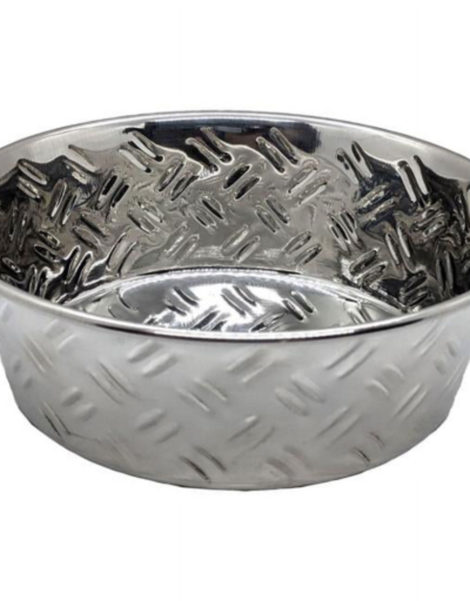 Ethical Pet Spot Criss-Cross Stainless Steel No-Skid Dog Bowl  1 Each/32 Oz