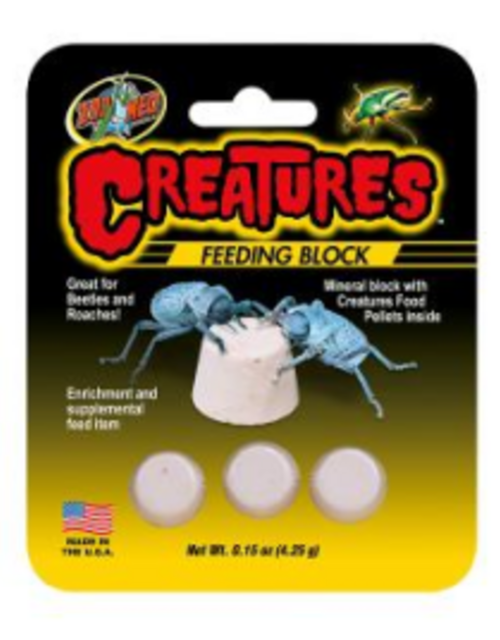 Zoo Med Zoo Med Creatures Feeding Block
